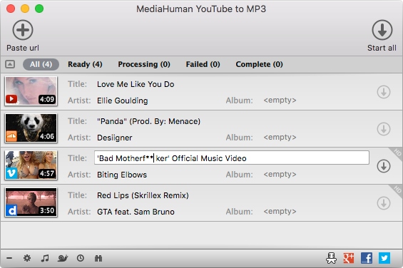Let's look at MediaHuman YouTube to MP3 Converter pros and cons.