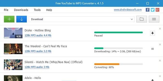Let's look at DVDVideoSoft Free YouTube to MP3 Converter pros and cons.